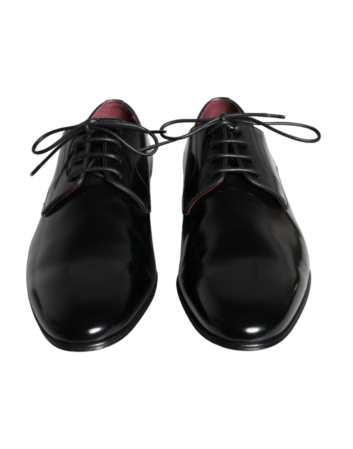 - Black Calfskin Leather Derby Dress Men Shoes