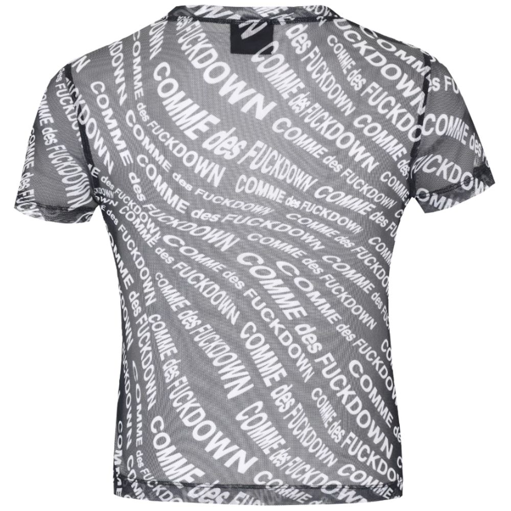 Comme des Fuckdown Half-Sleeve Mesh T-Shirt