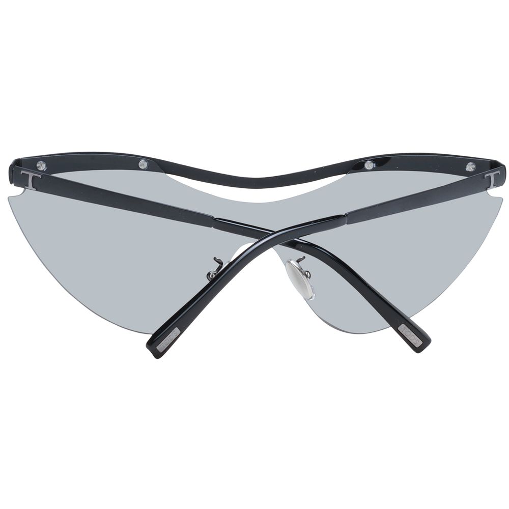 Tod's Women’s Sunglasses – Black Metal Frame with Grey Lenses