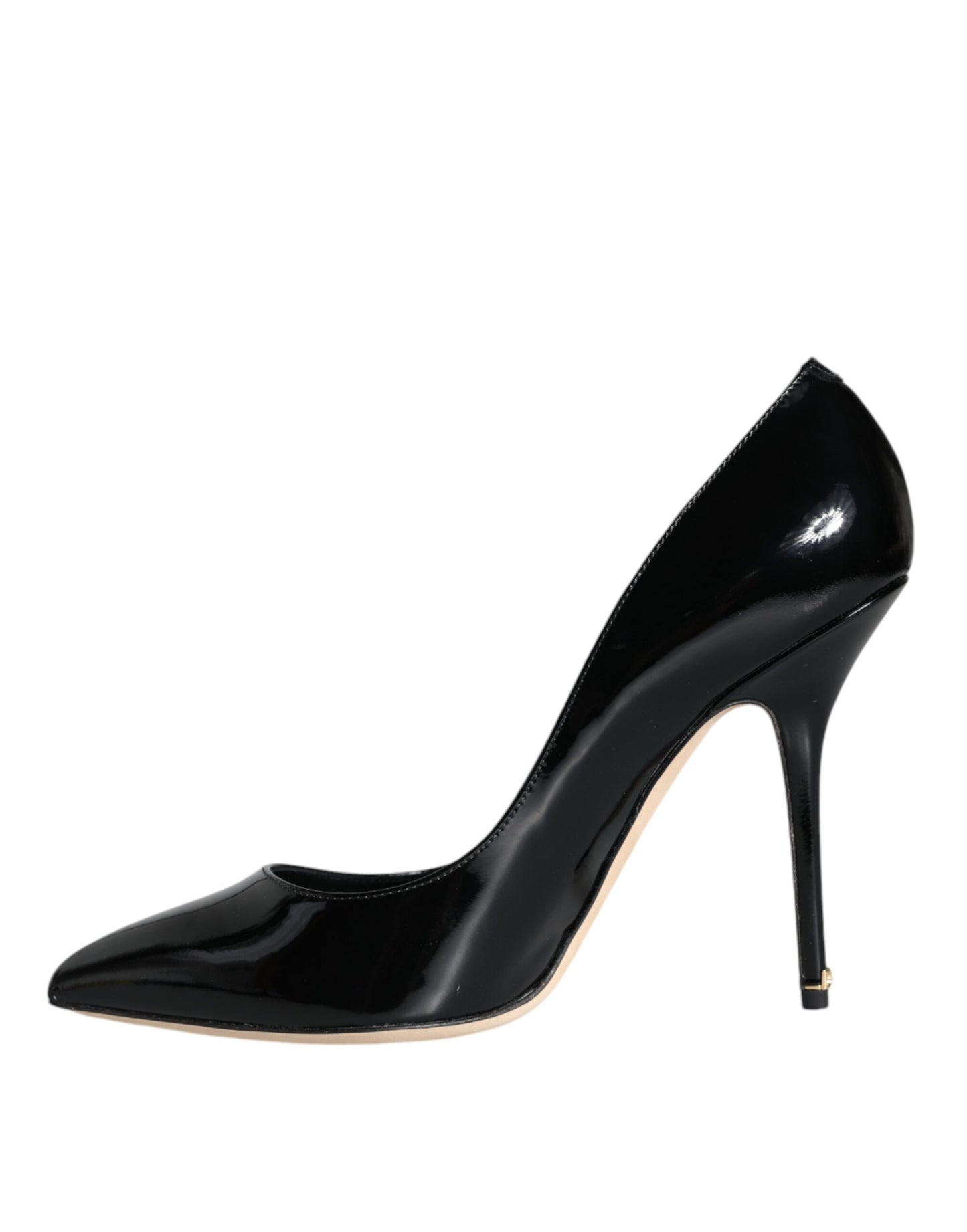 - Black Patent Leather Bellucci Pumps Heels Shoes