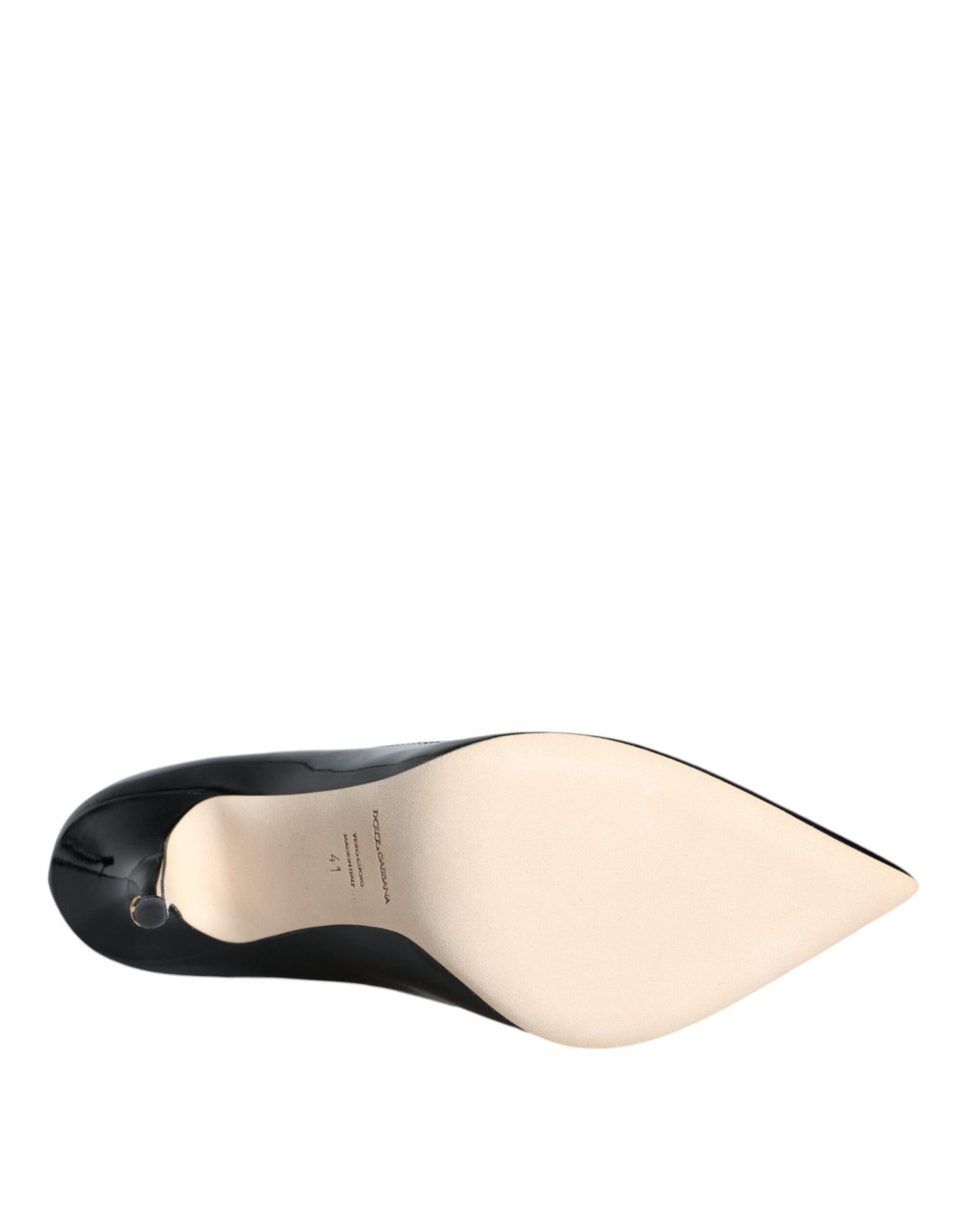 - Black Patent Leather Bellucci Pumps Heels Shoes