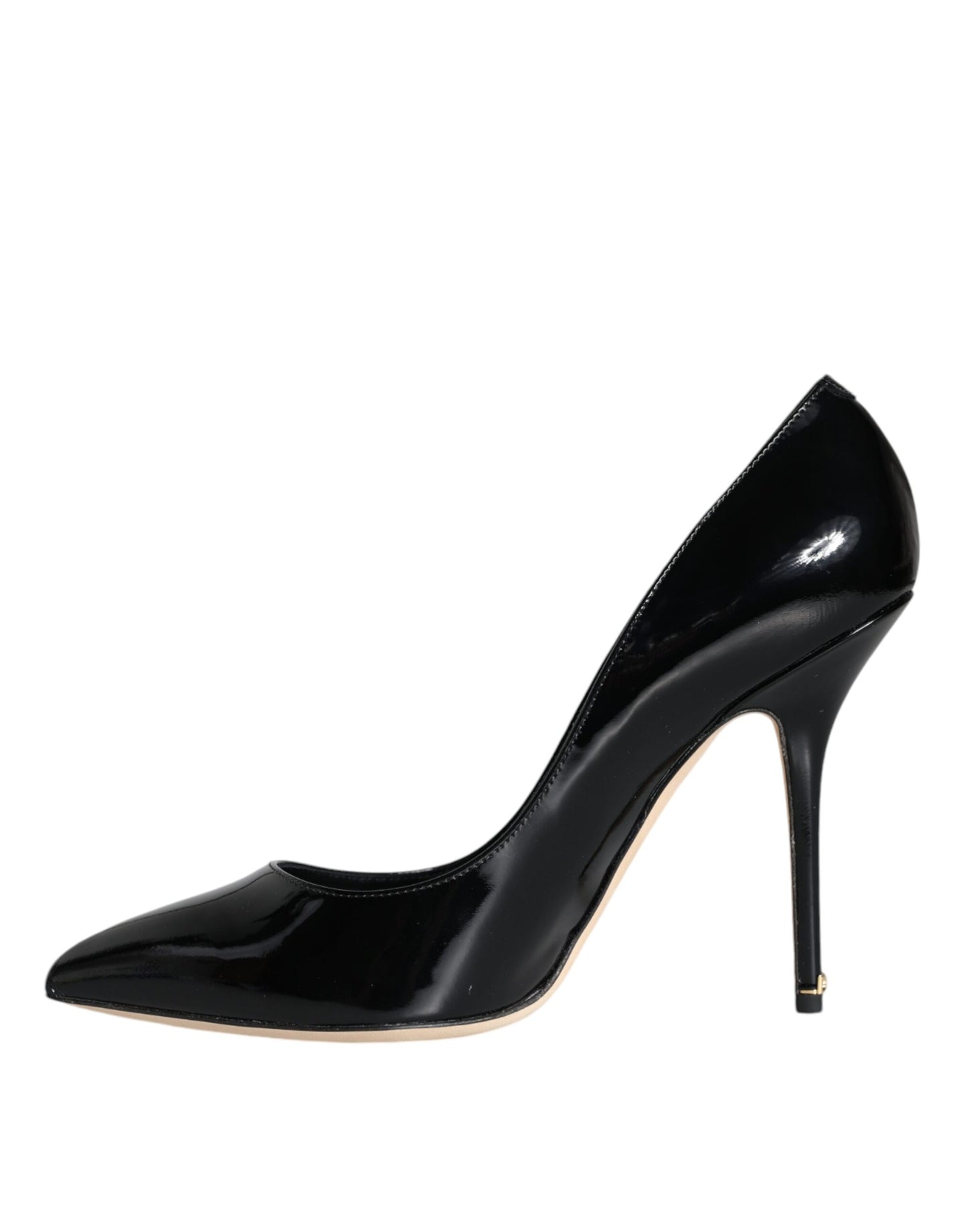 - Black Patent Leather Bellucci Pumps Heels Shoes