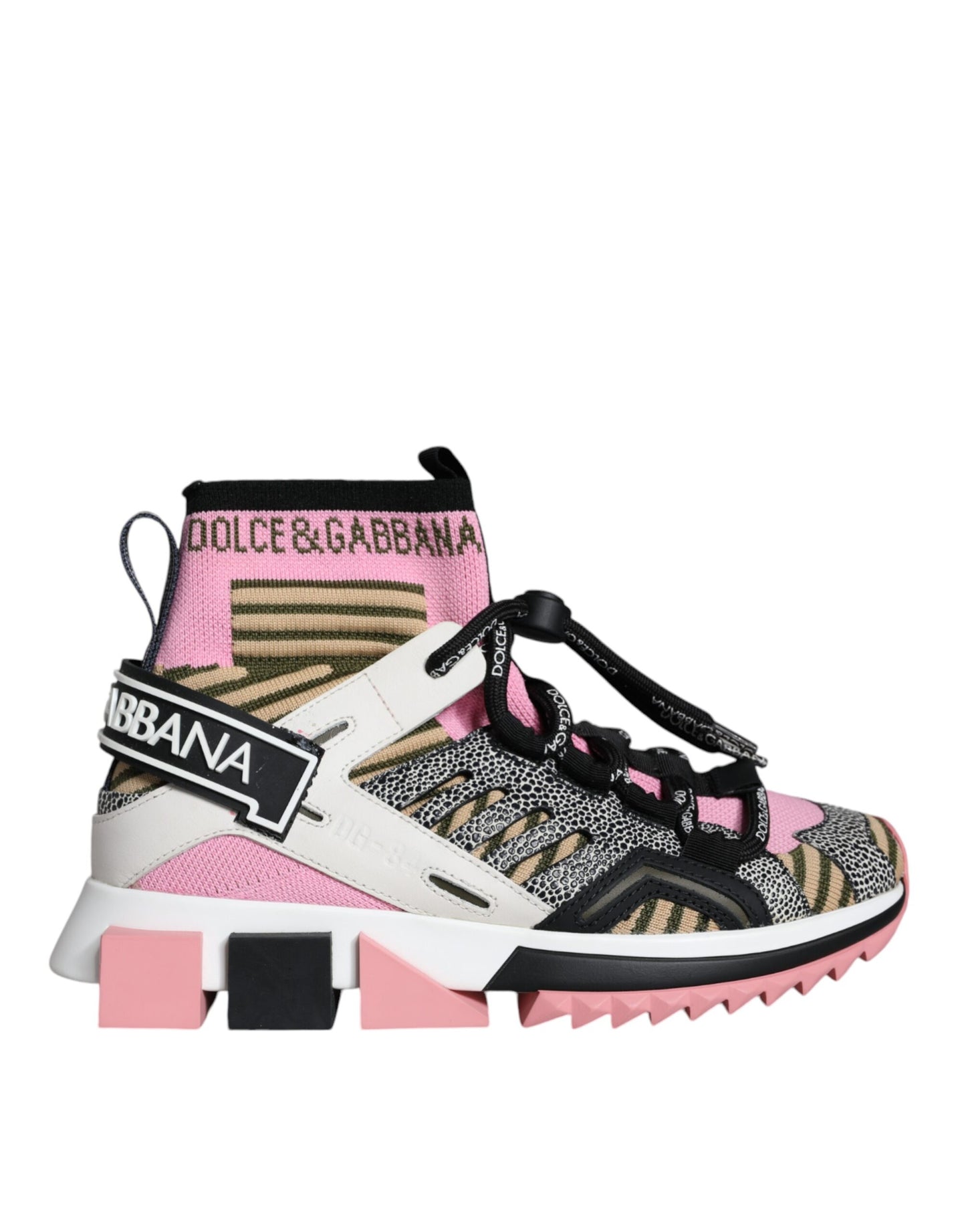 - Multicolor Sorrento Socks Logo Sneakers Shoes