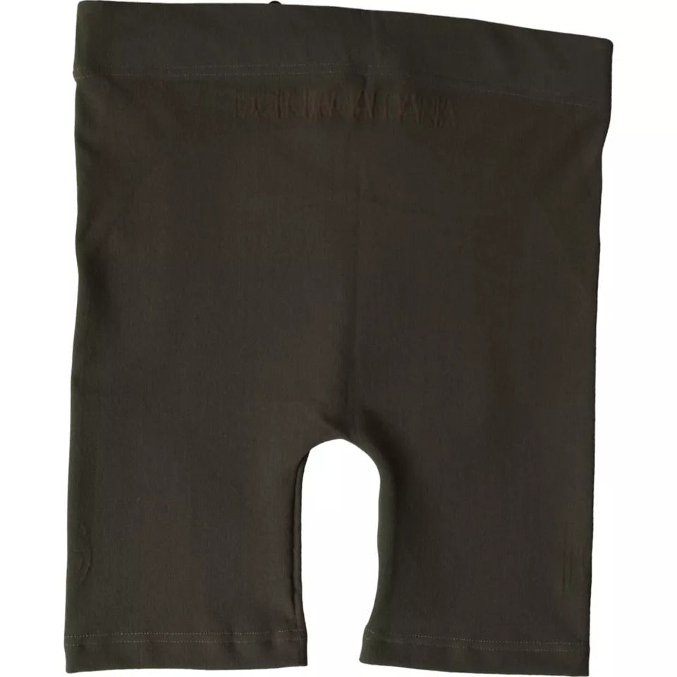- Brown Cotton Stretch Boxer Shorts Underwear