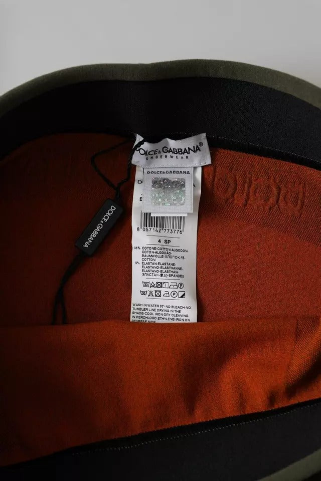 - Brown Cotton Stretch Boxer Shorts Underwear