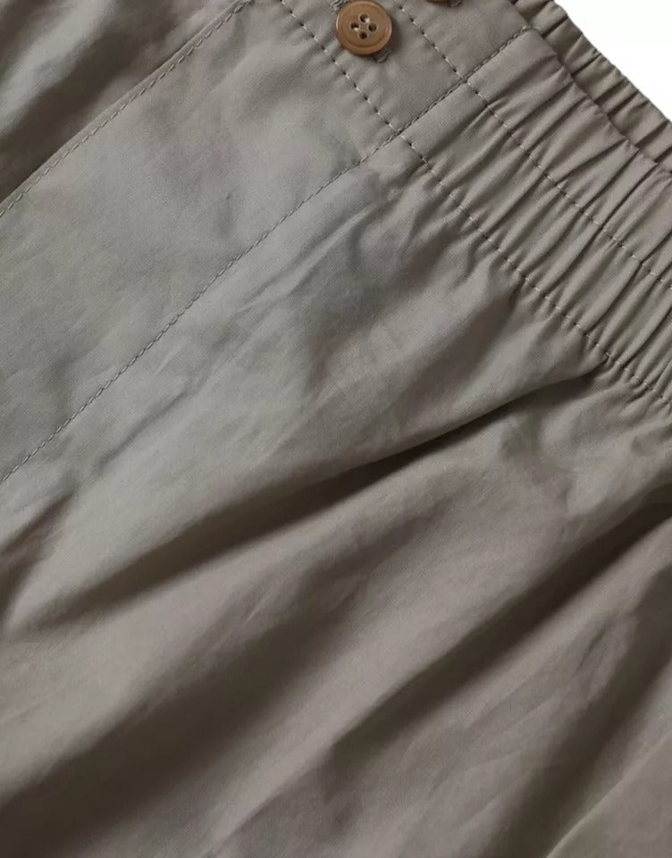 - Brown Cotton Regular Boxer Shorts Underwear
