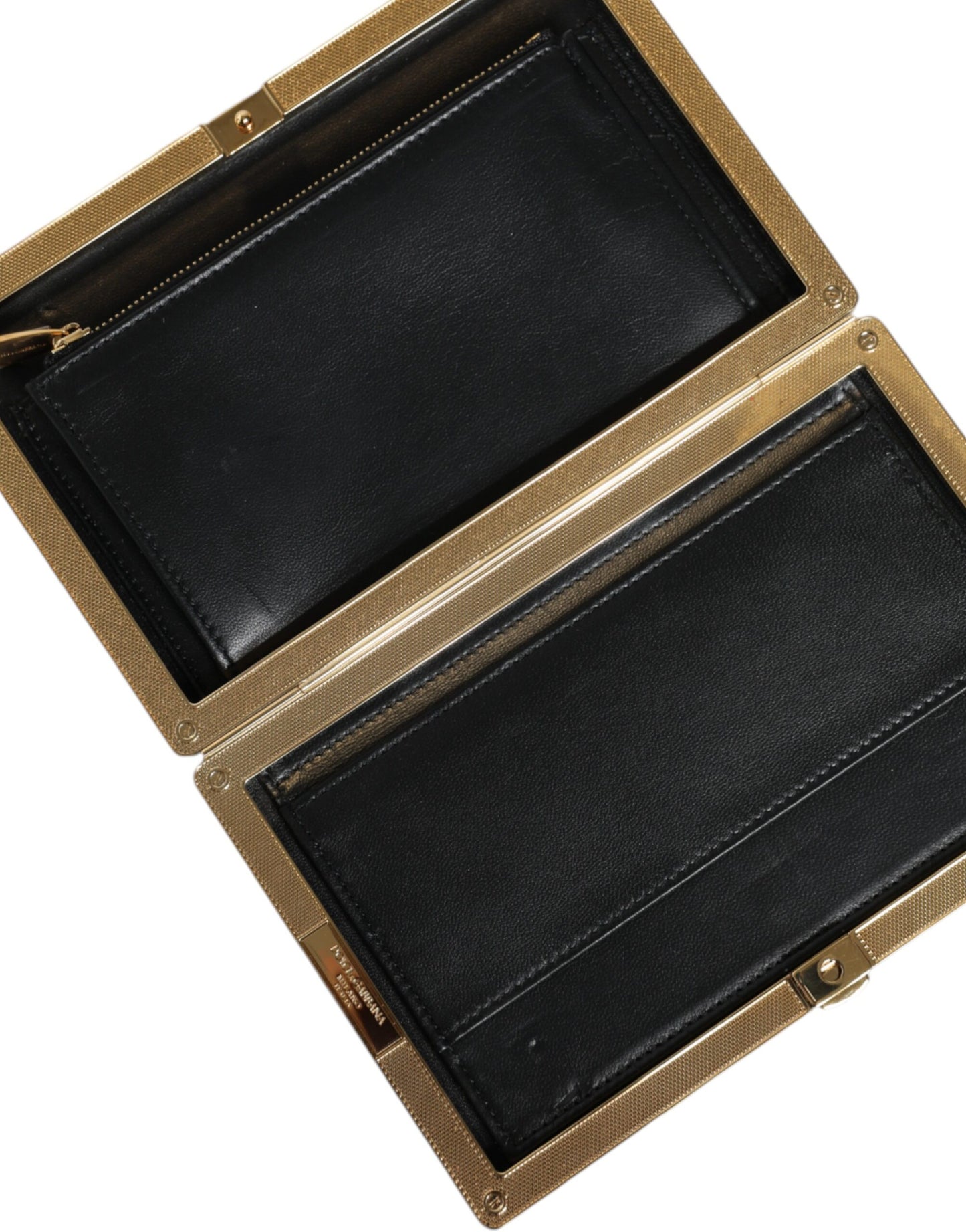 - Multicolor Floral Gold Frame Clutch Evening Purse Bag
