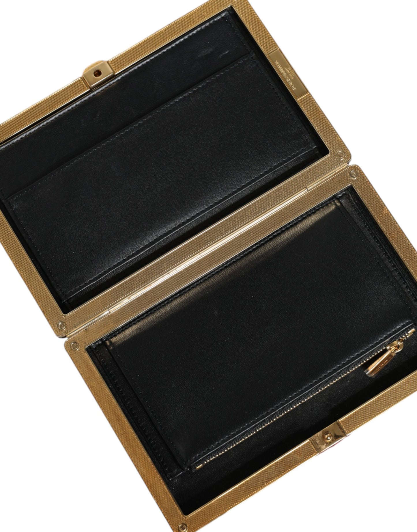 - Red Velvet Gold Frame Clutch Evening Party Purse Bag