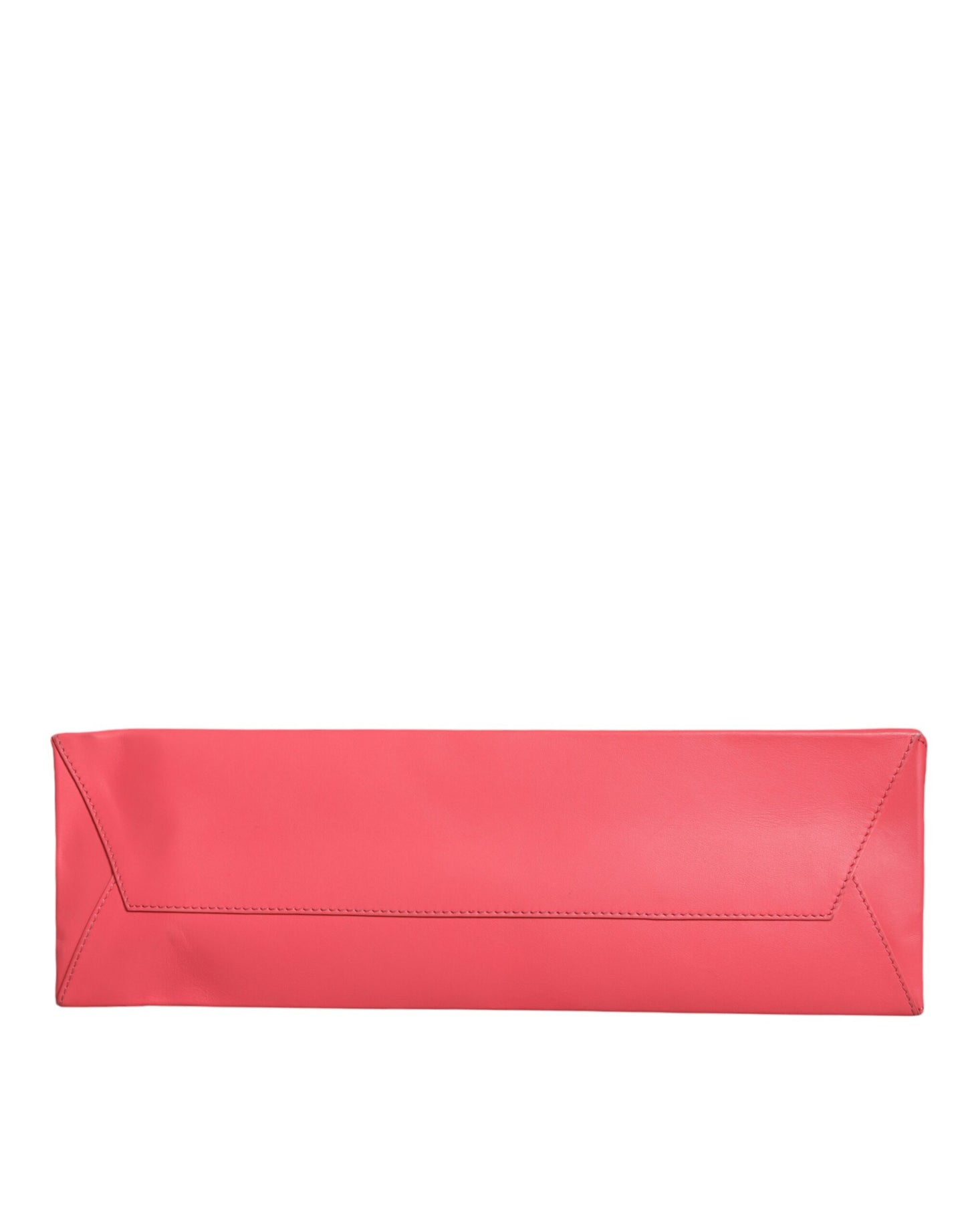 - Pink Leather Weekend Wednesday Shopping Tote Bag