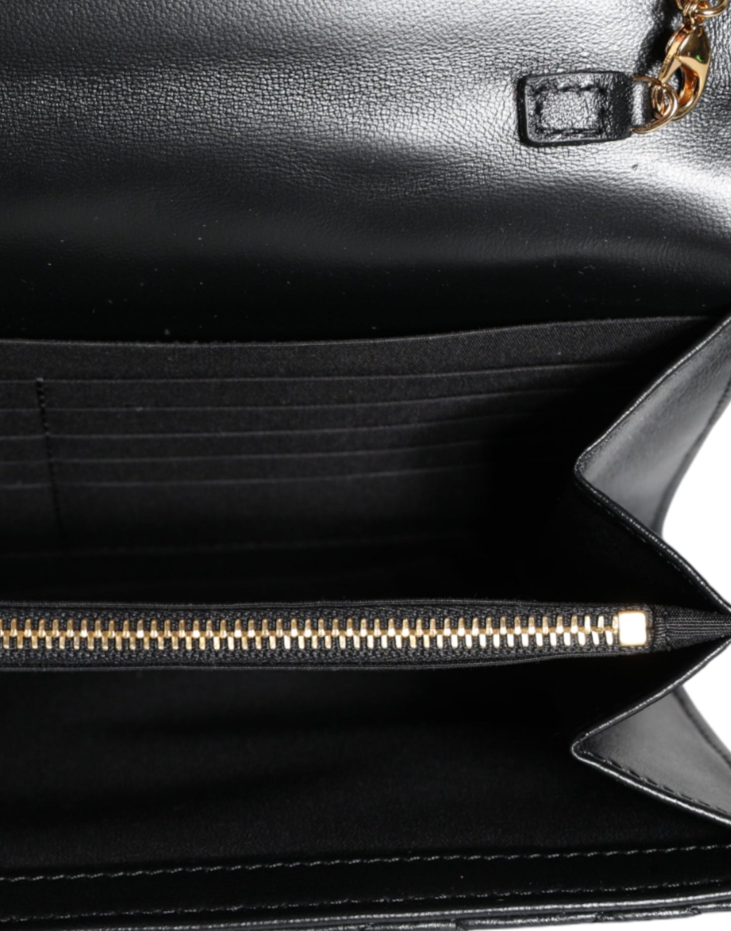 - Black Quilted Nappa Leather Crossbody Shoulder Bag