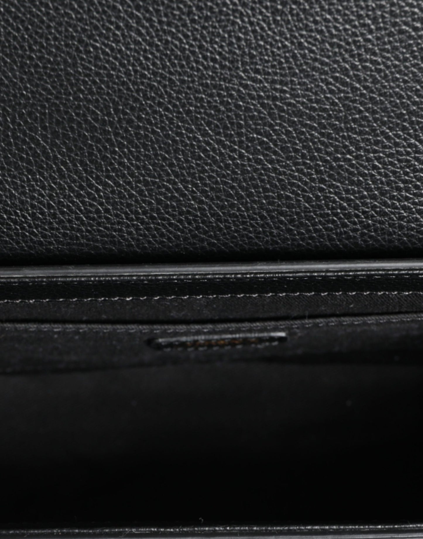 Versace Black Leather Virtus Shoulder Bag – Timeless Italian Elegance