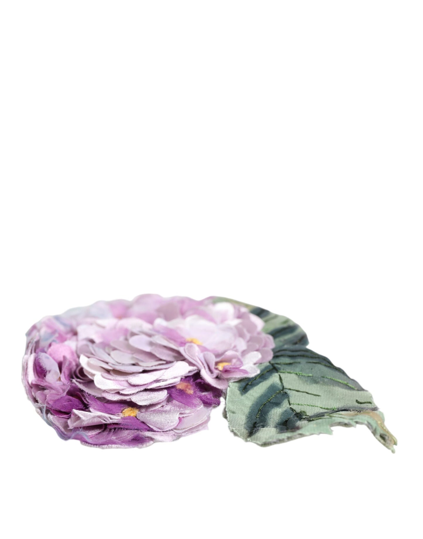 - Multicolor Hydrangea Gold Brass Pin Brooch