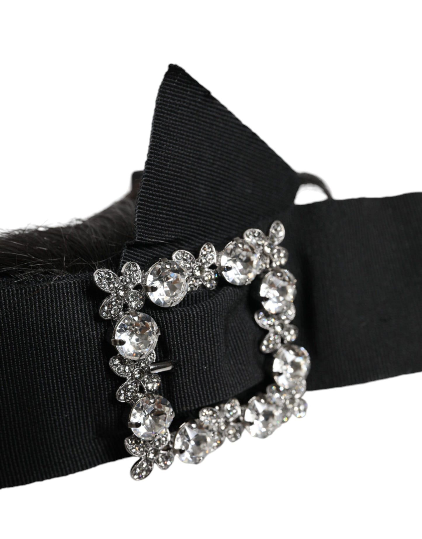 - Black Hair Parrucchiera Crystal Headband Diadem