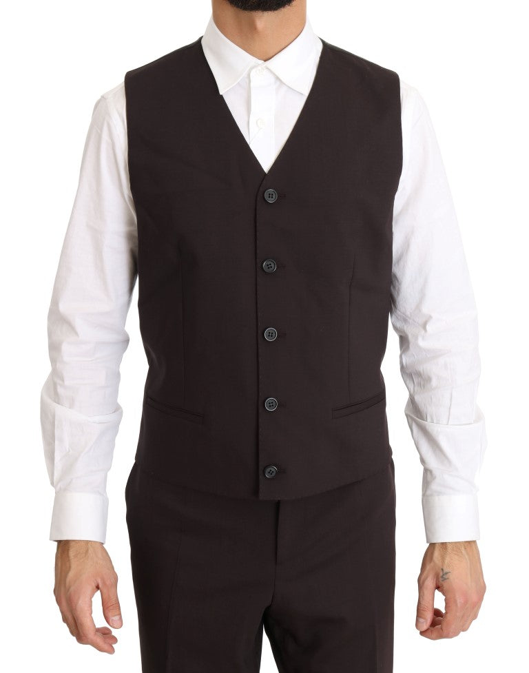- Elegant Bordeaux Double Breasted Suit