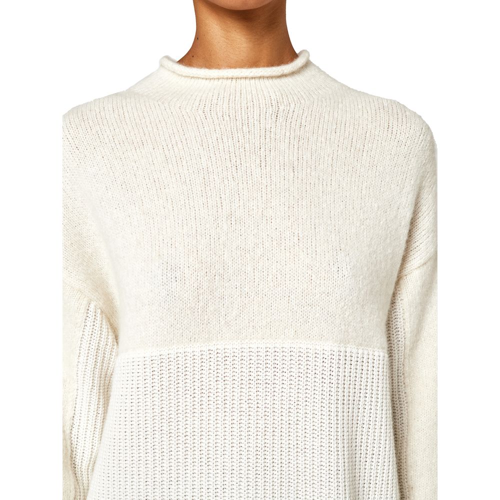 - White Wool Riciclata Sweater