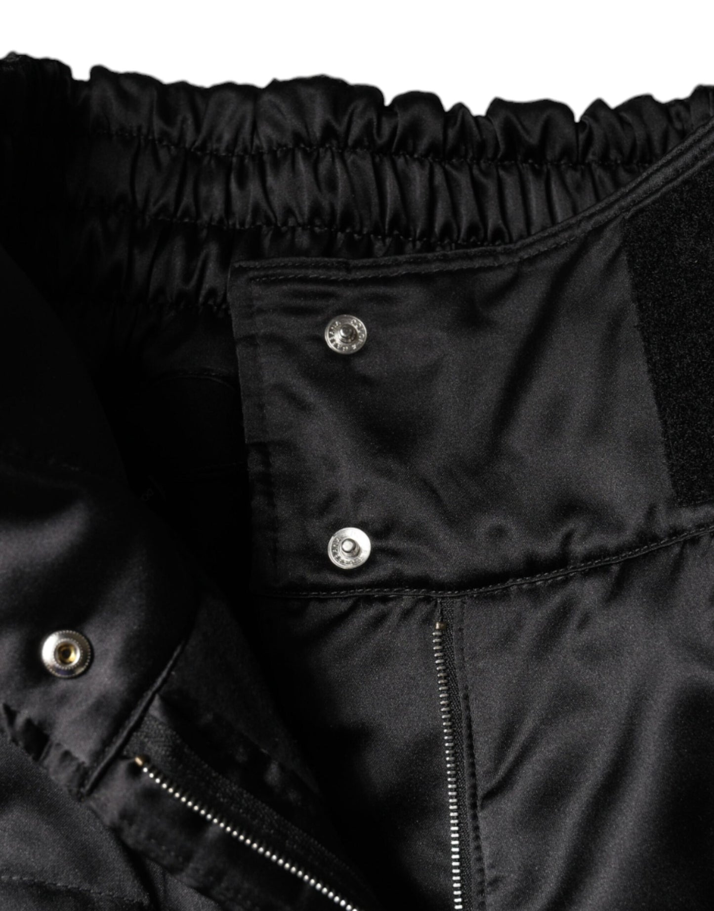 - Black Quilted High Waist Women Boot Cut Pants
