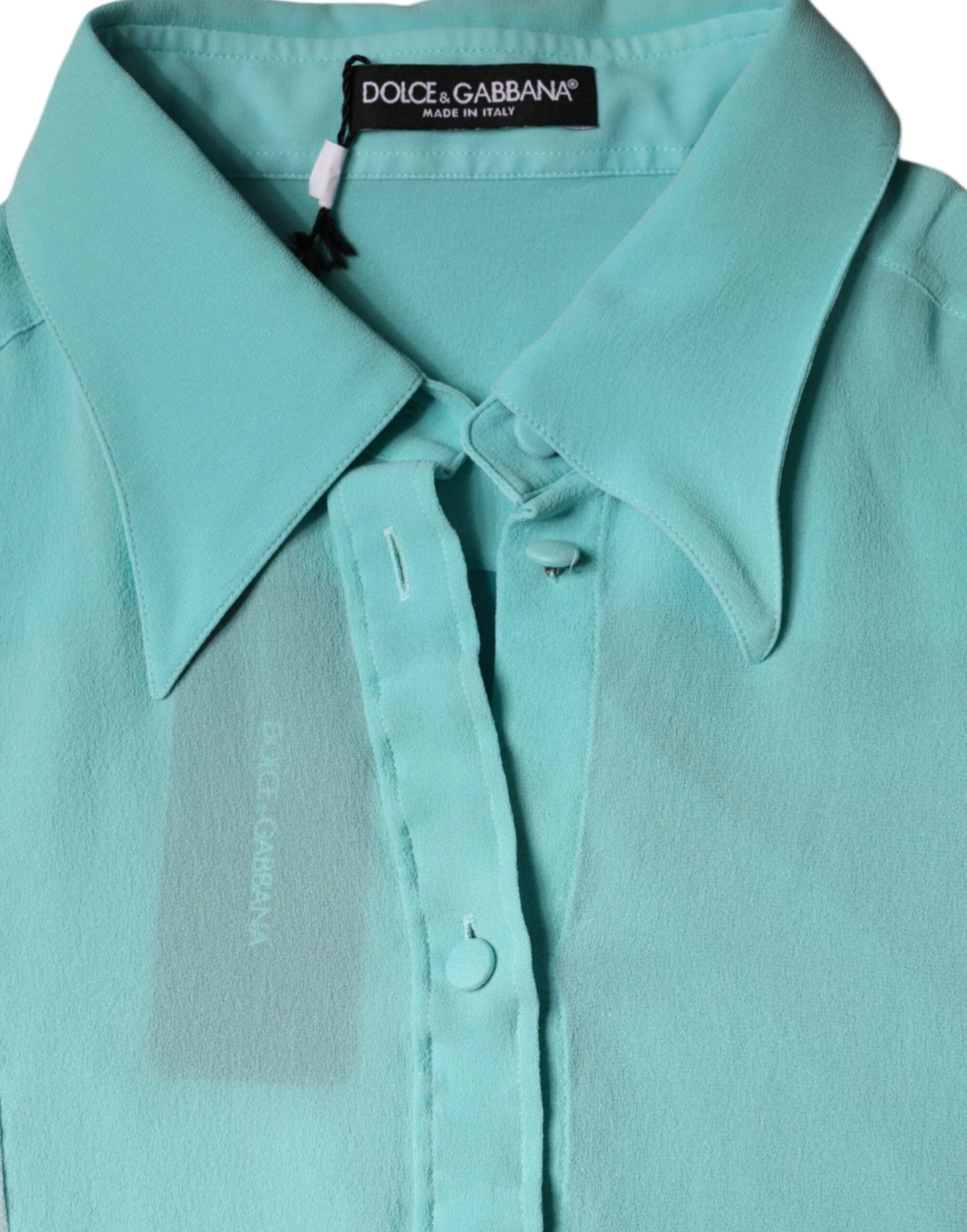 - Multicolor Long Sleeve Button Blouse Top
