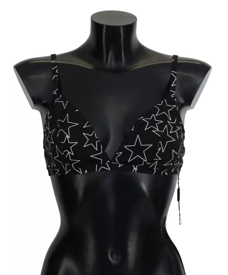 Black Millennials Star Non Wire Cotton Bra Underwear - The Luxe Alliance
