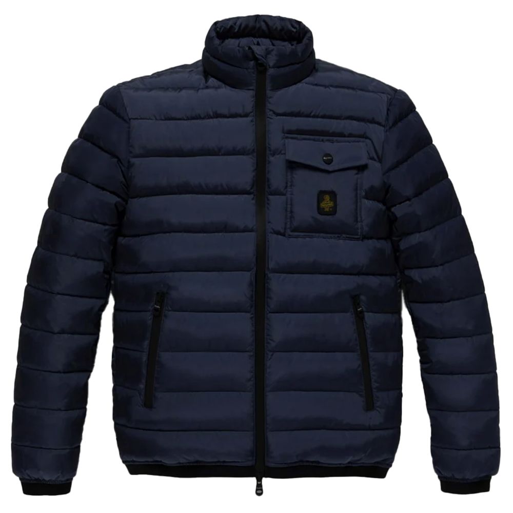 RefrigiWear Women's Nylon Down Jacket – Blue