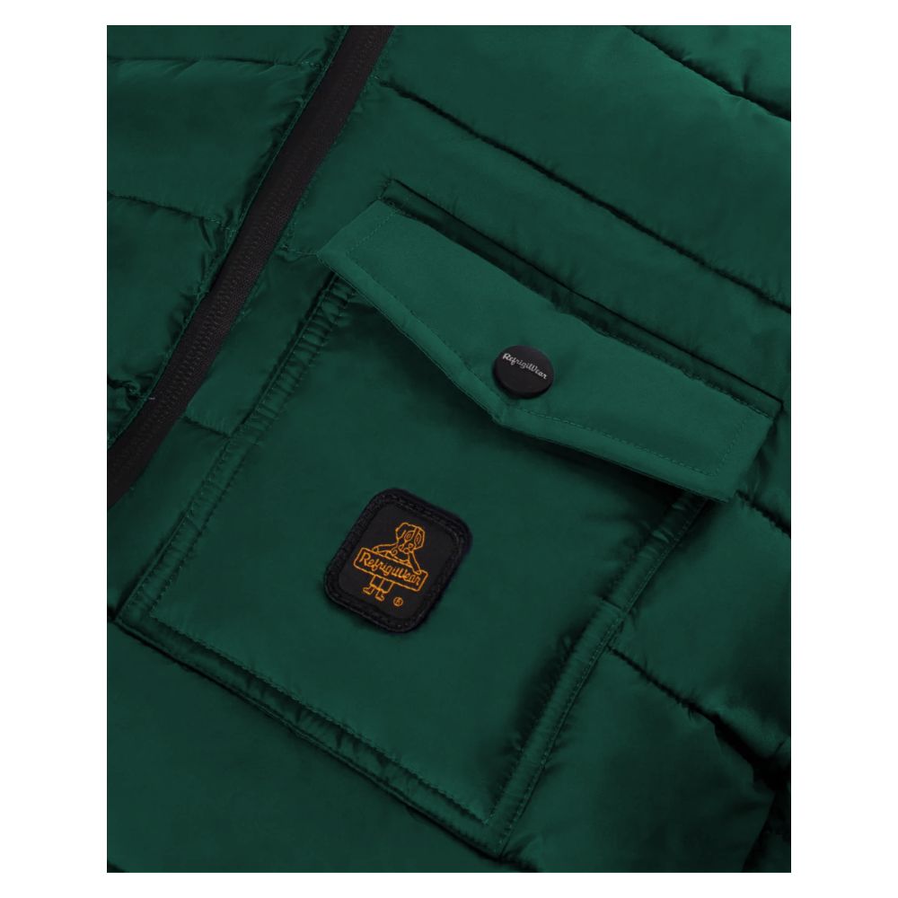 RefrigiWear Men’s Nylon Down Jacket – Green