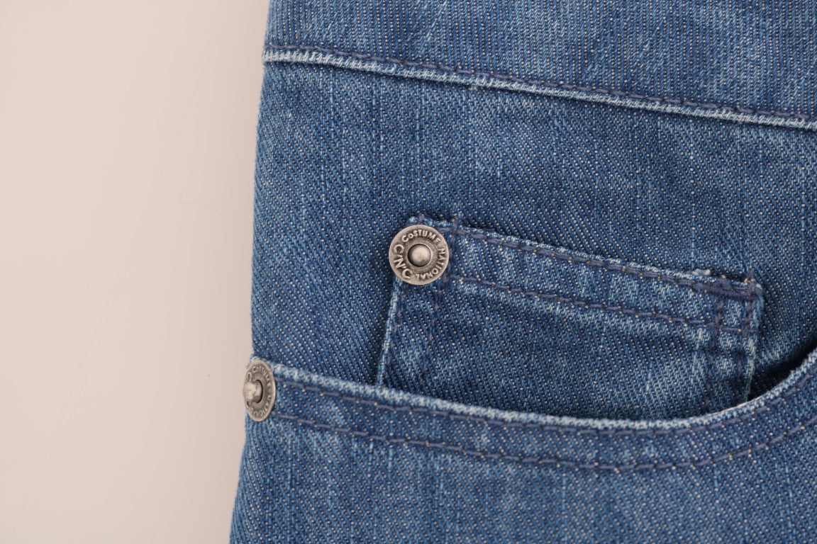 - Elegant Boy Fit Blue Wash Jeans