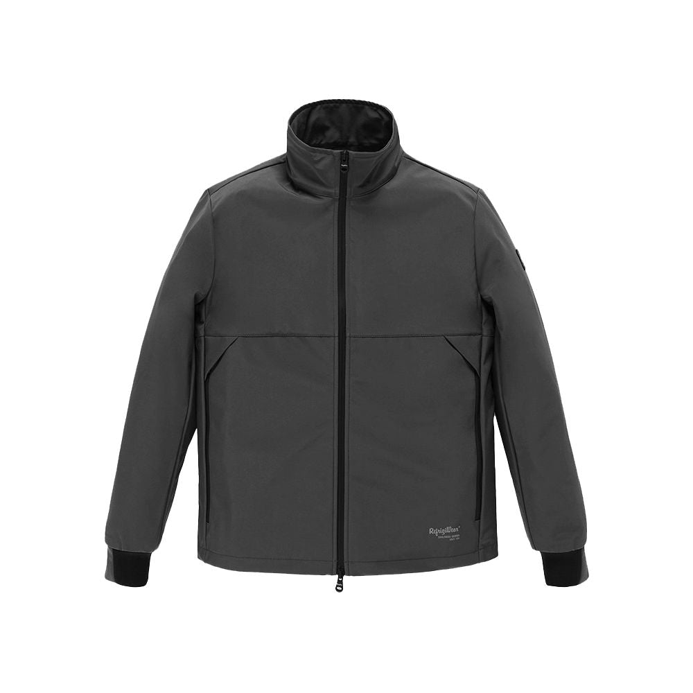 RefrigiWear Men's Bomber Jacket – Grey – Softshell