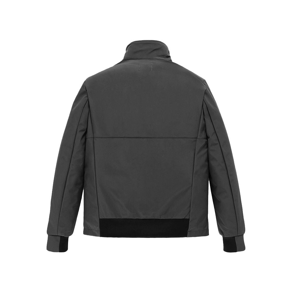 RefrigiWear Men's Bomber Jacket – Grey – Softshell