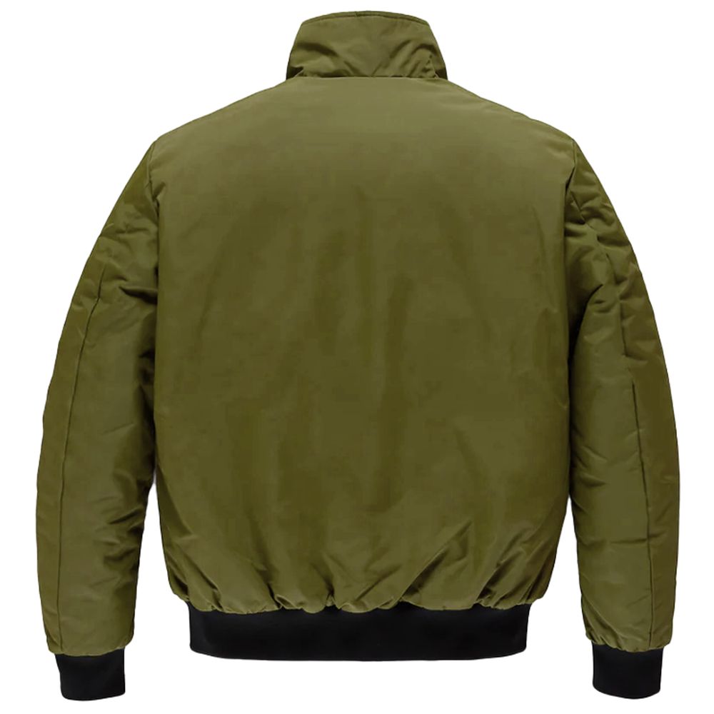 RefrigiWear Men's Winter Bomber Jacket - Green