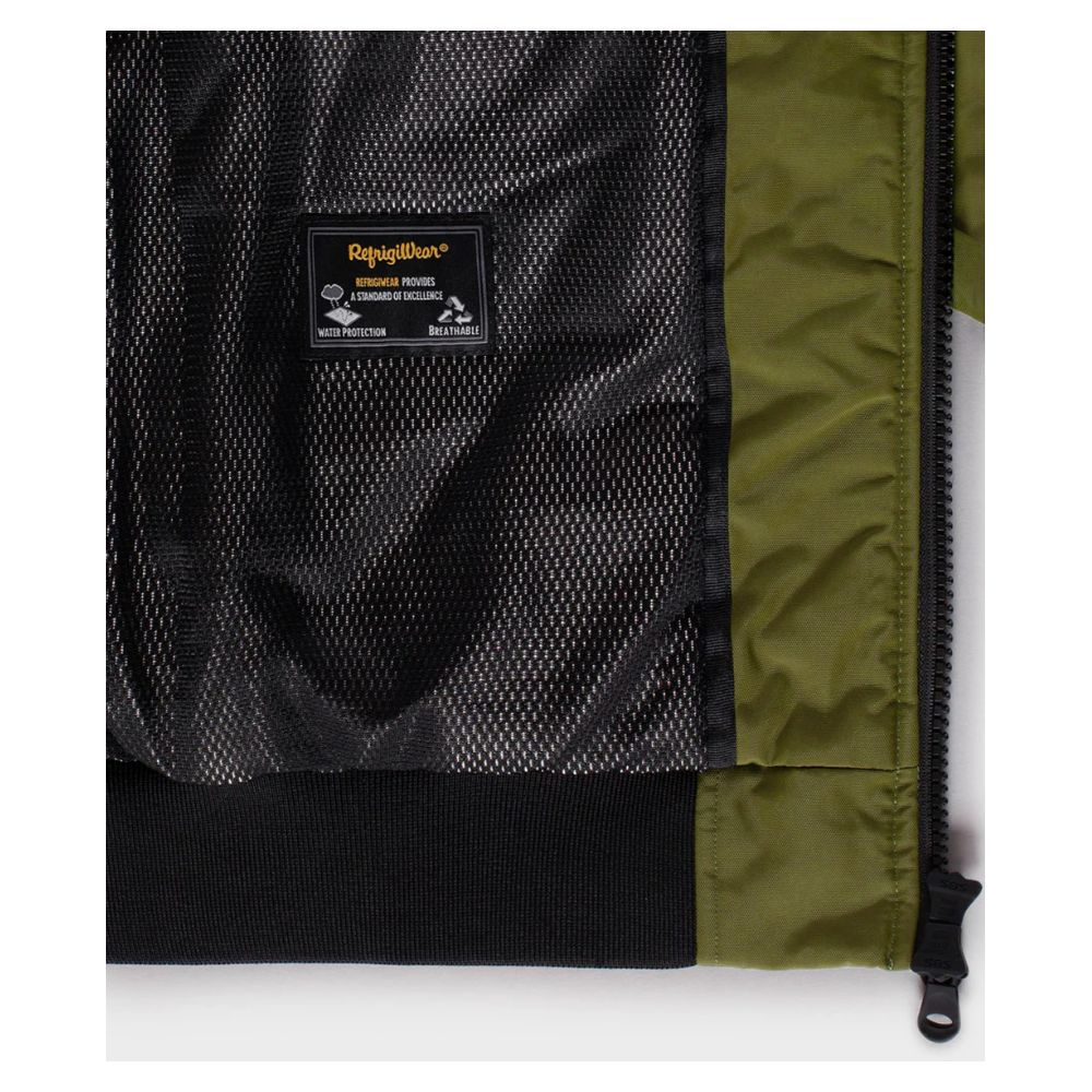 RefrigiWear Men's Winter Bomber Jacket - Green