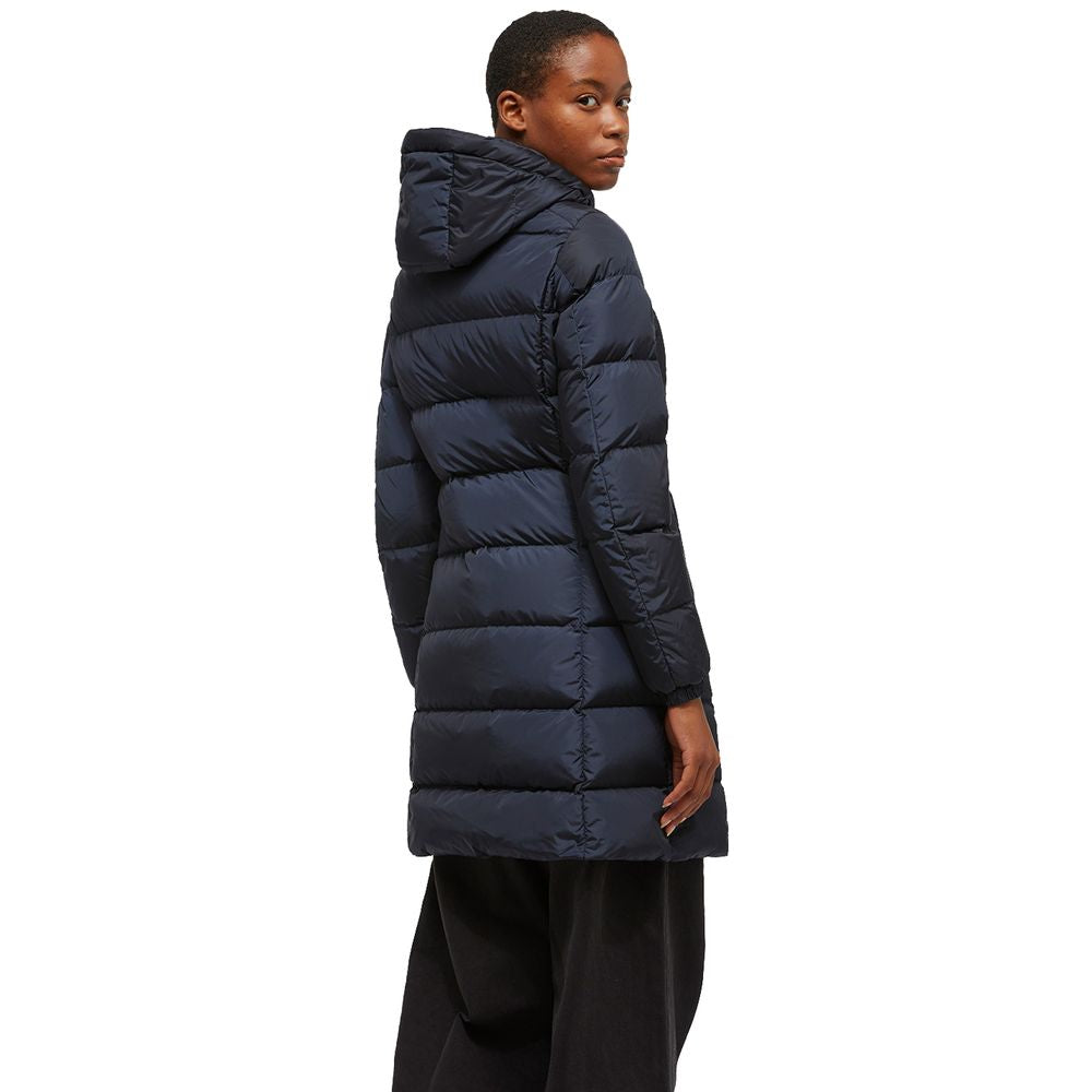 RefrigiWear Long Down Jacket – Blue – Nylon