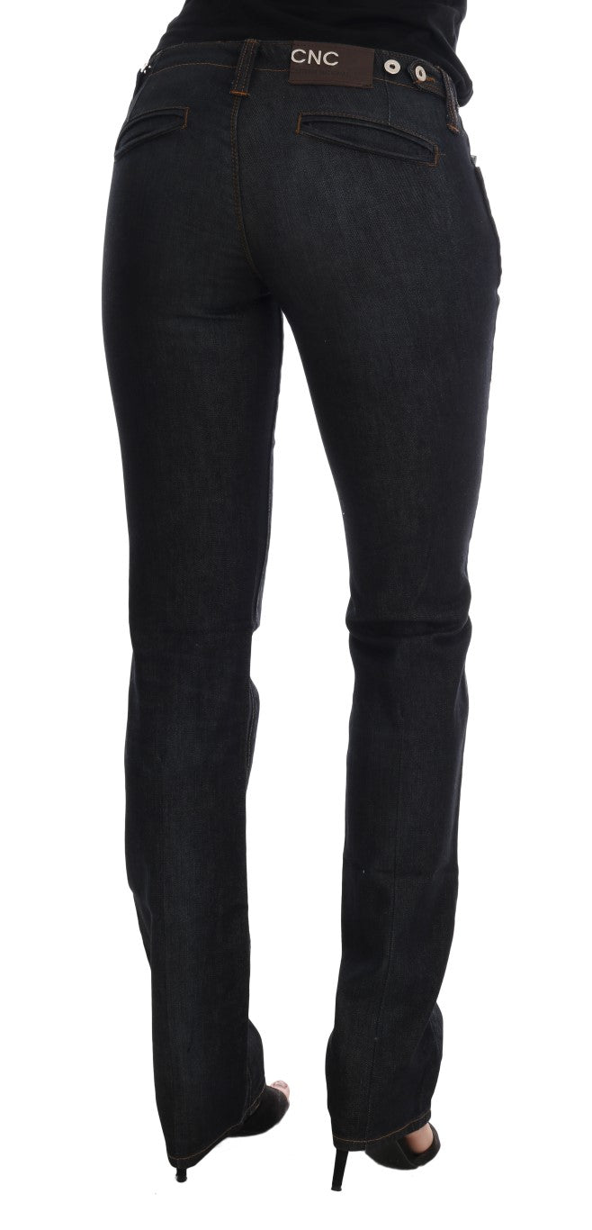 - Svelte Dark Blue Slim Fit Jeans