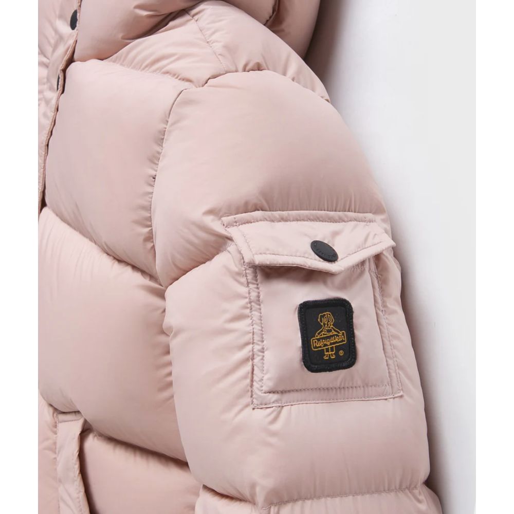 Refrigiwear Pink Short Down Jacket