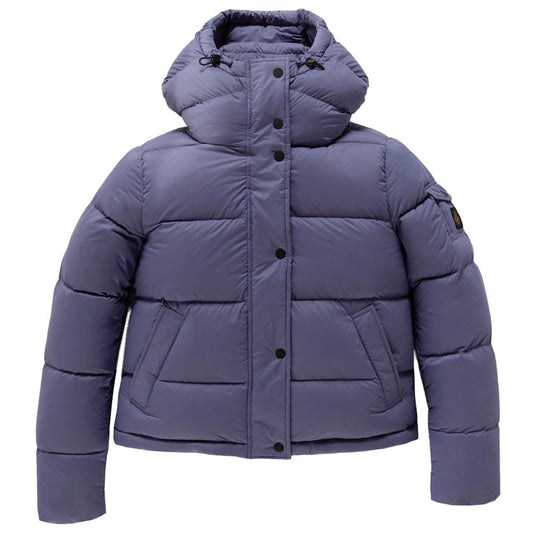 Refrigiwear Purple Short Down Jacket