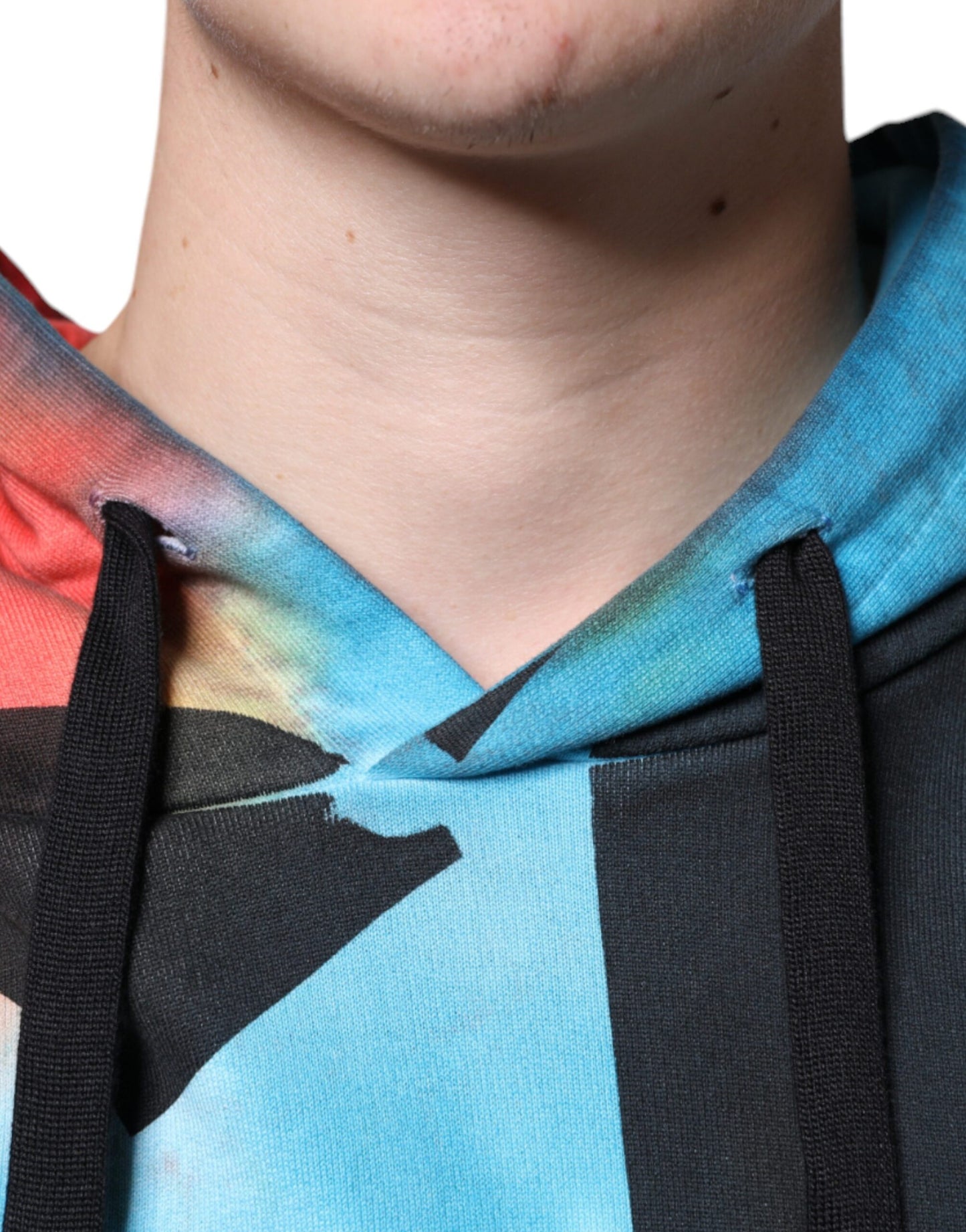 - Multicolor Tie Dye Hooded Sweatshirt Sweater