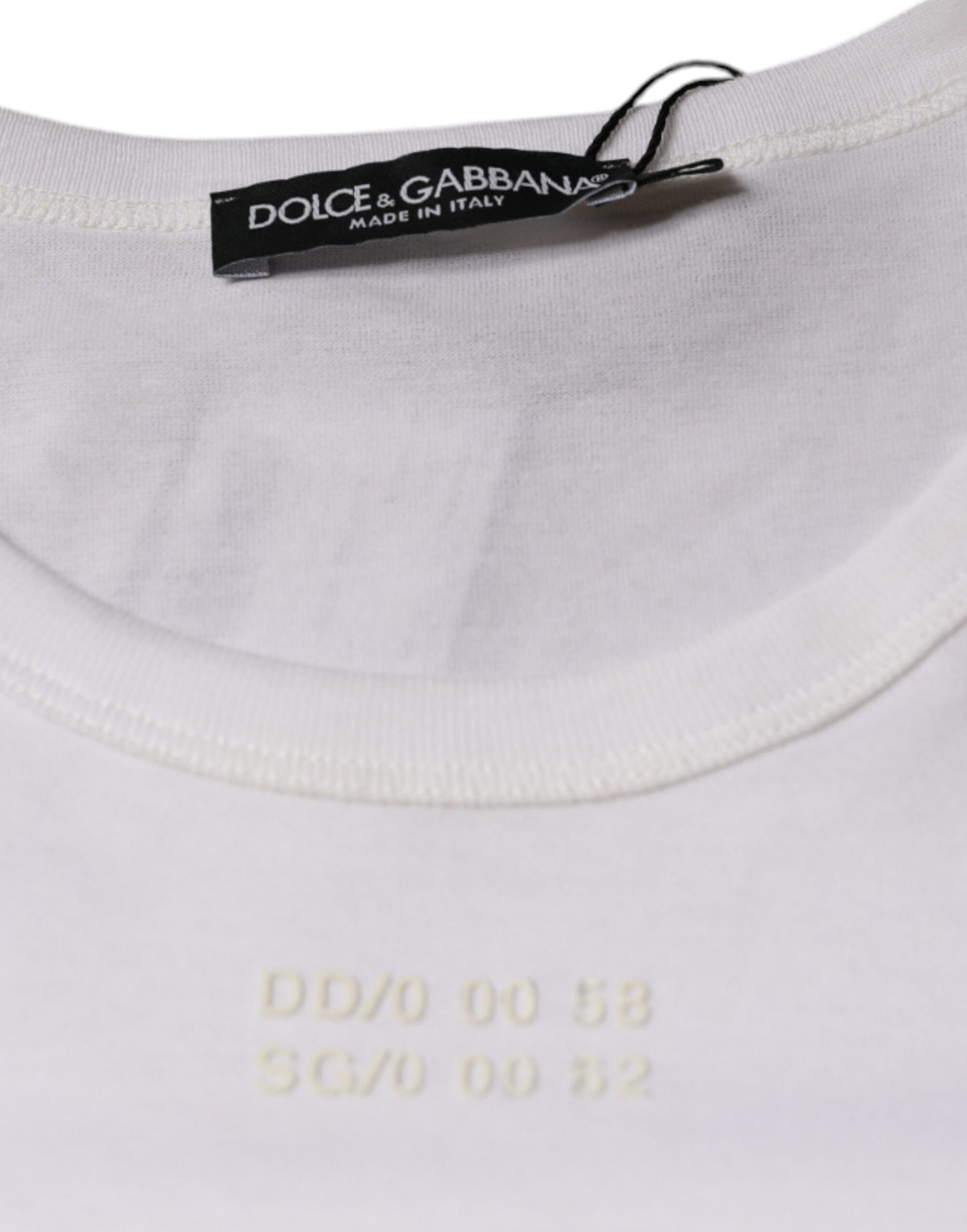 - White Cotton Pocket Short Sleeves T-shirt