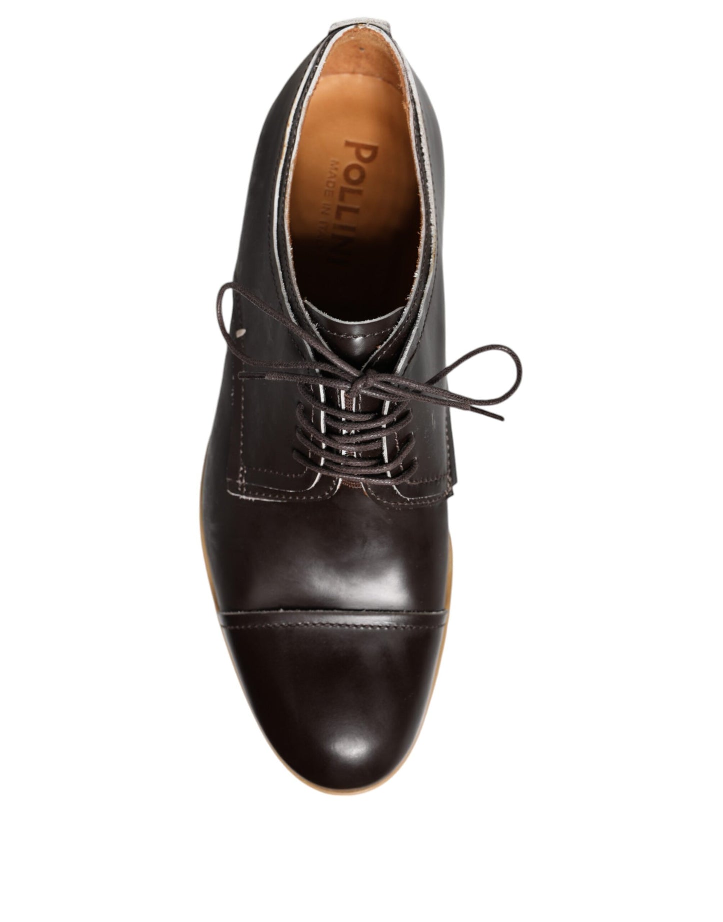 - Black White Leather Lace Up Men Dress Formal Shoes