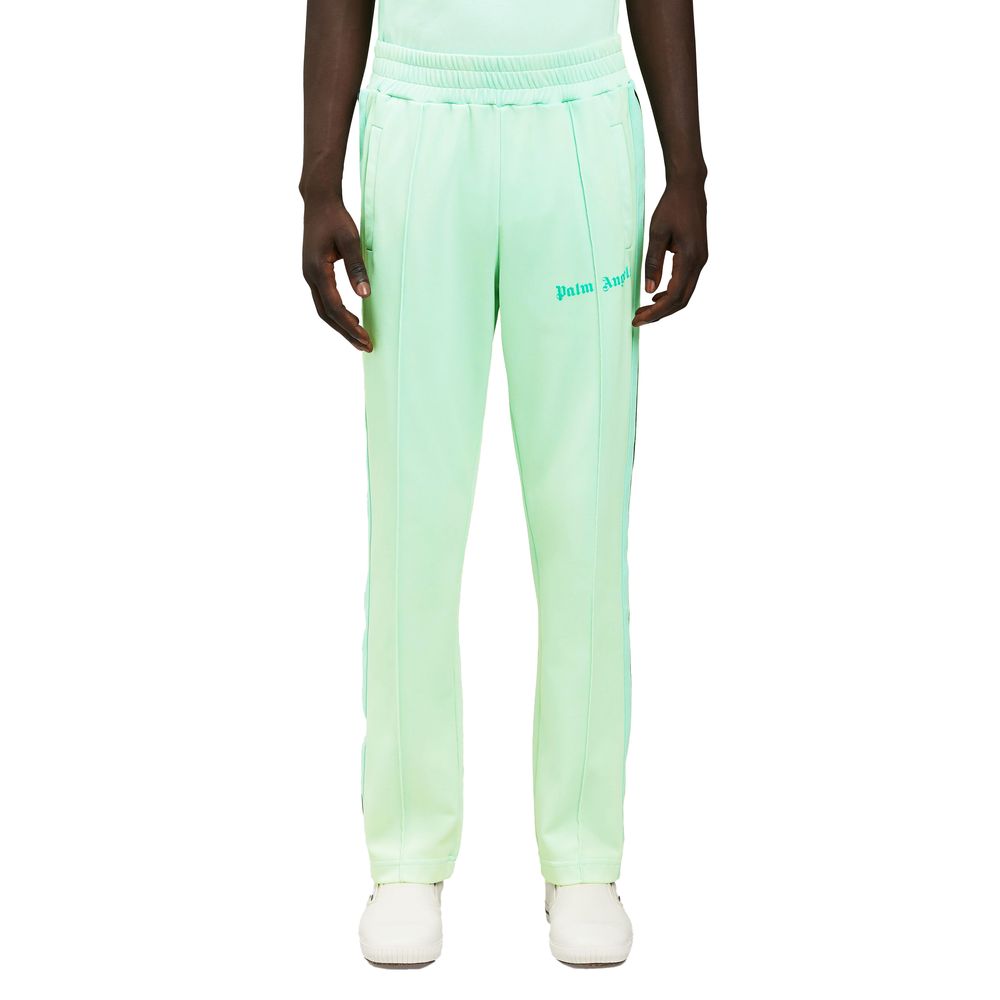 Green Nylon Jeans & Pant - The Luxe Alliance