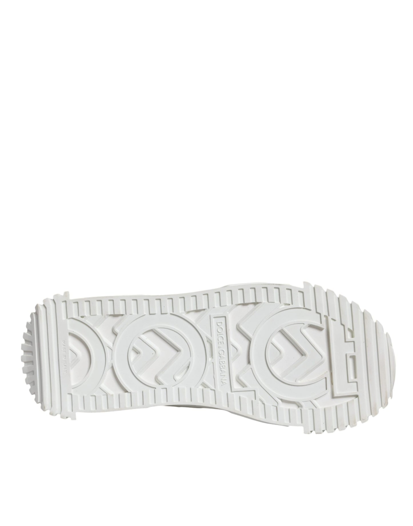 Dolce & Gabbana Men's White NS1 Low-Top Sneakers – Bold Street-Ready Style