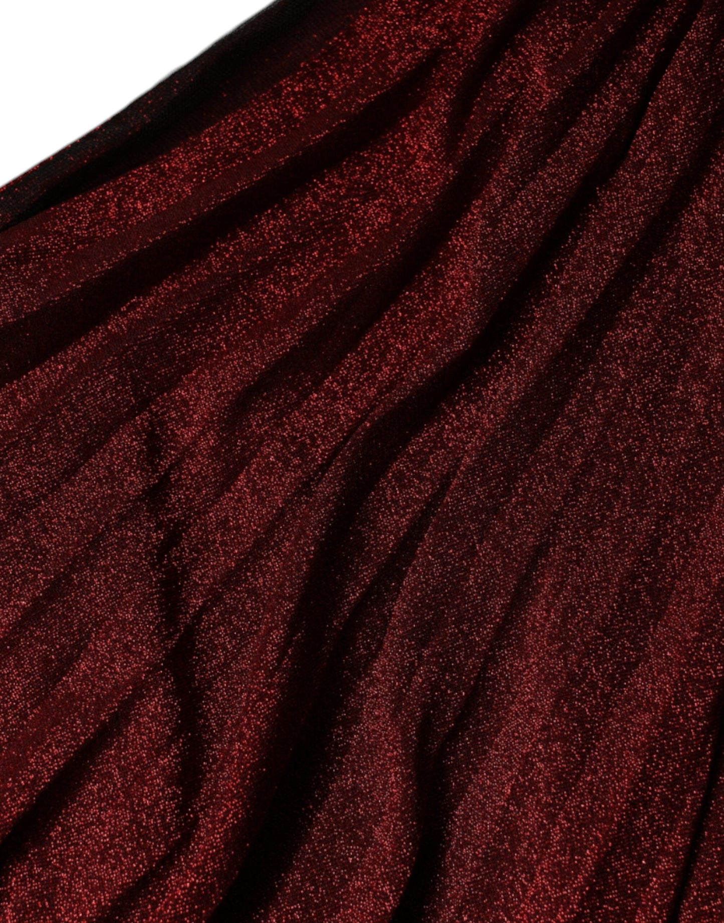- Red One Shoulder Pleated A-line Mini Dress
