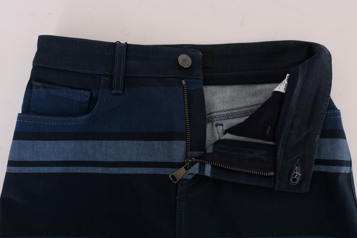 - Chic Blue Denim Mini Skirt