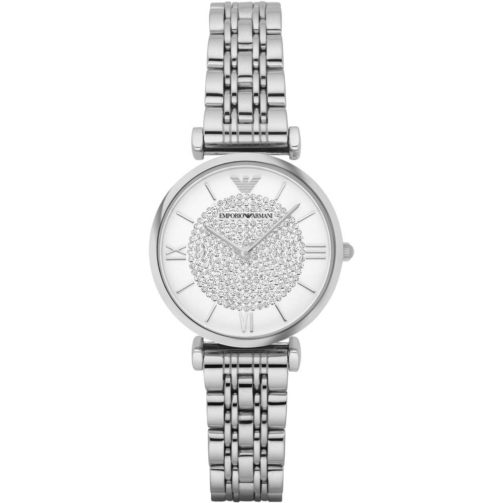 - Armani Silver Steel Watch