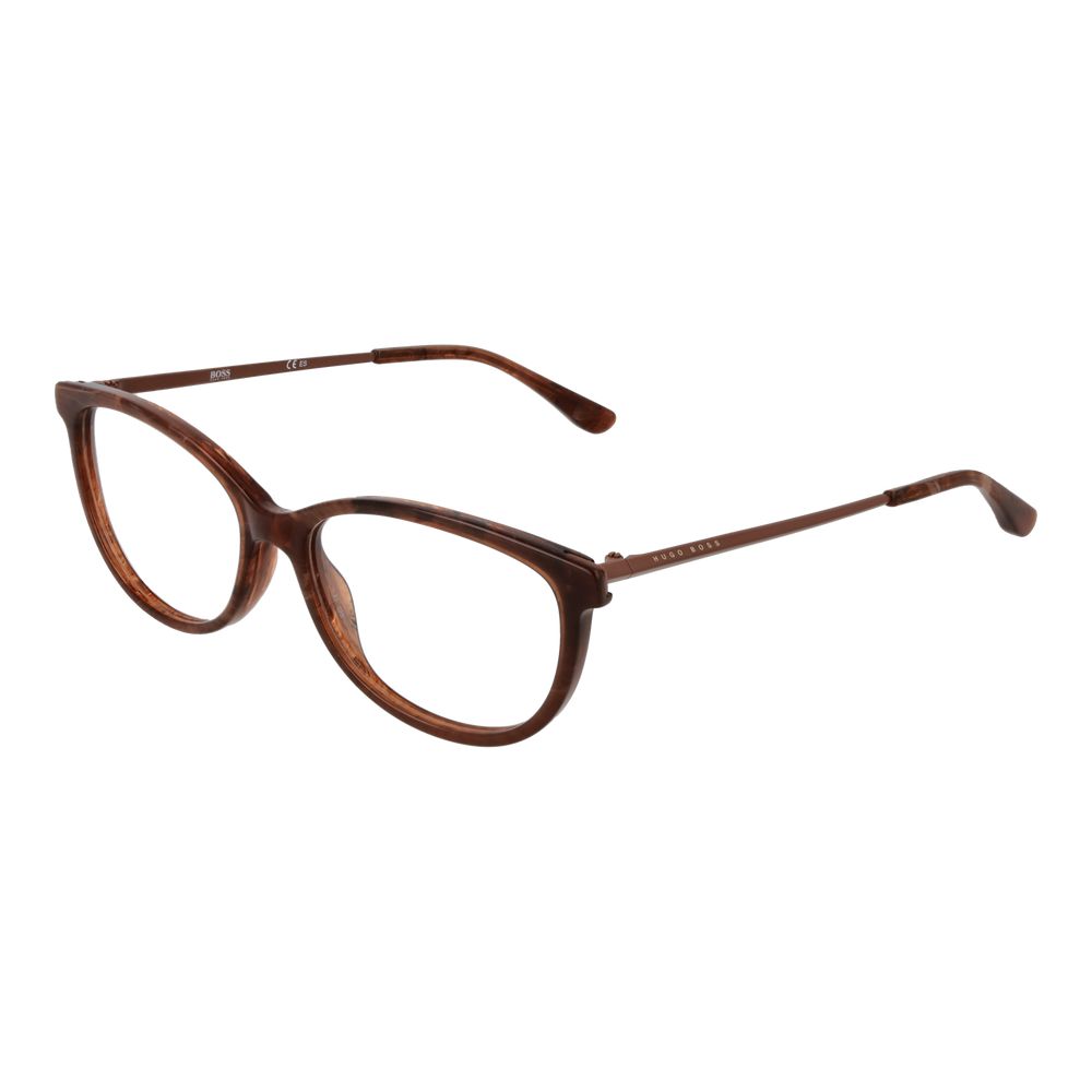 Hugo Boss Women’s Optical Frames – Brown Rectangle Frame, 54mm