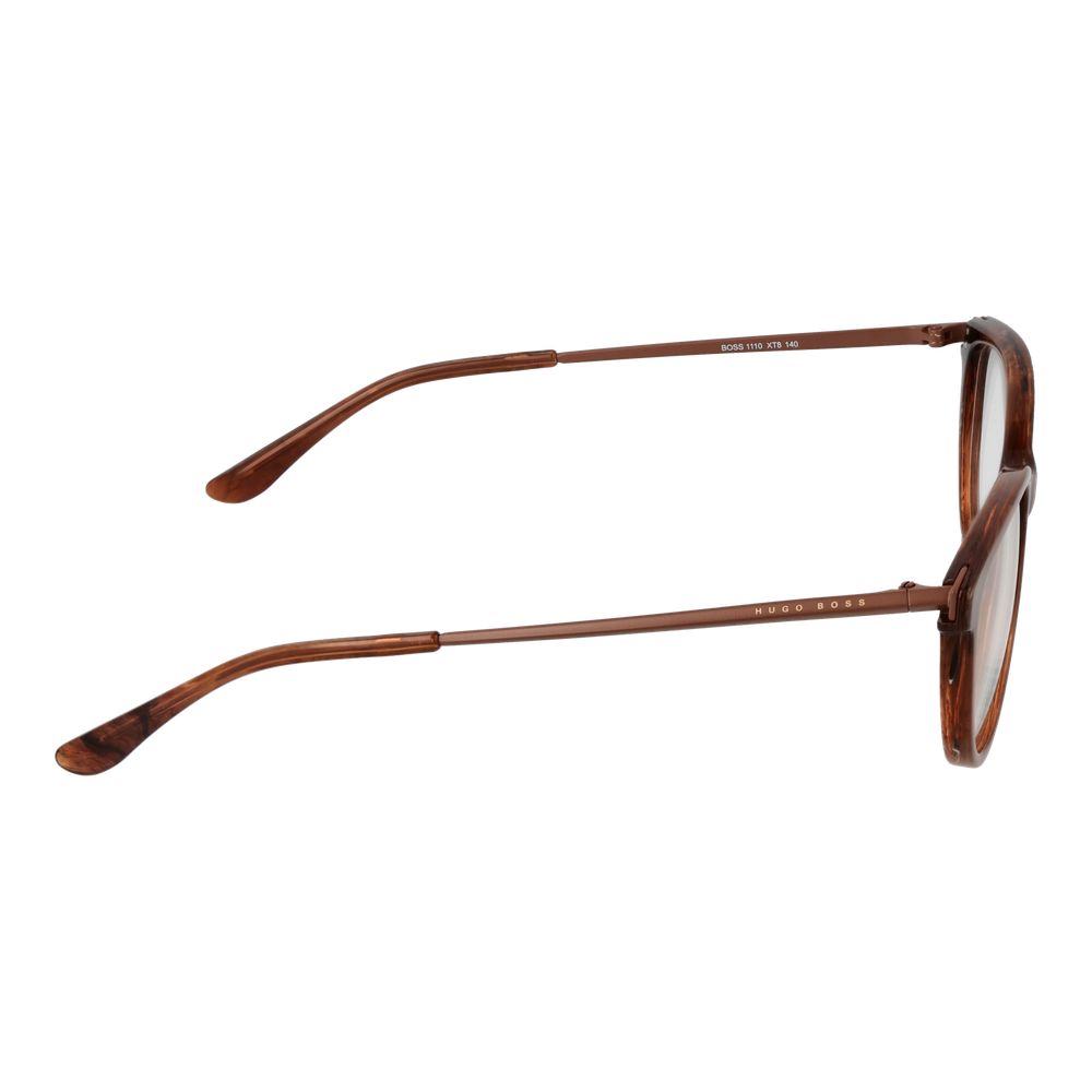 Hugo Boss Women’s Brown Rectangle Optical Frames – 54mm