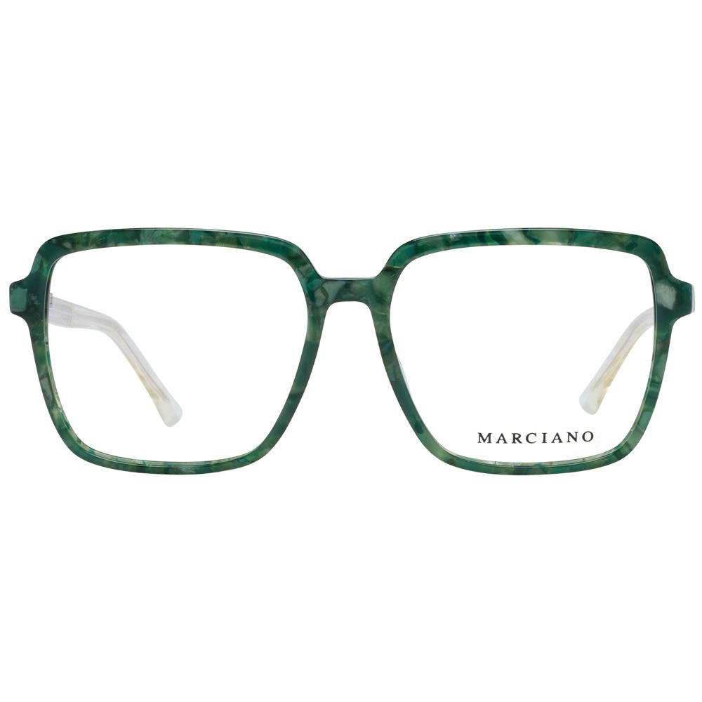 Marciano by Guess Women’s Optical Glasses – Green Square Frame, 54mm