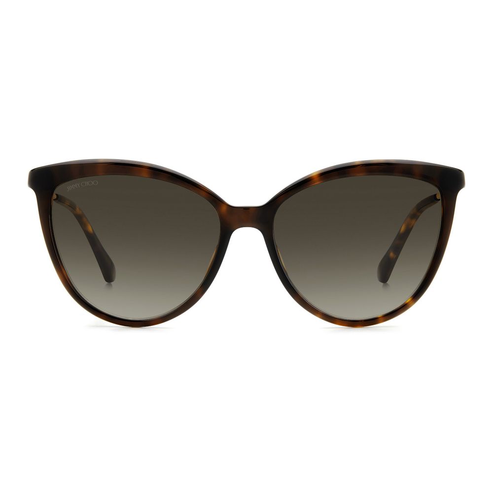 Jimmy Choo Women’s Brown Metal Sunglasses - Belinda Style