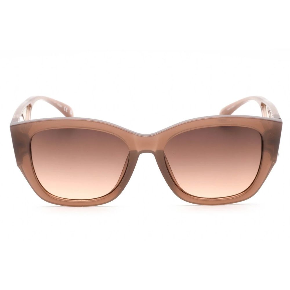Guess Women’s Sunglasses – Brown Resin Frame with Degraded Lenses, 56mm