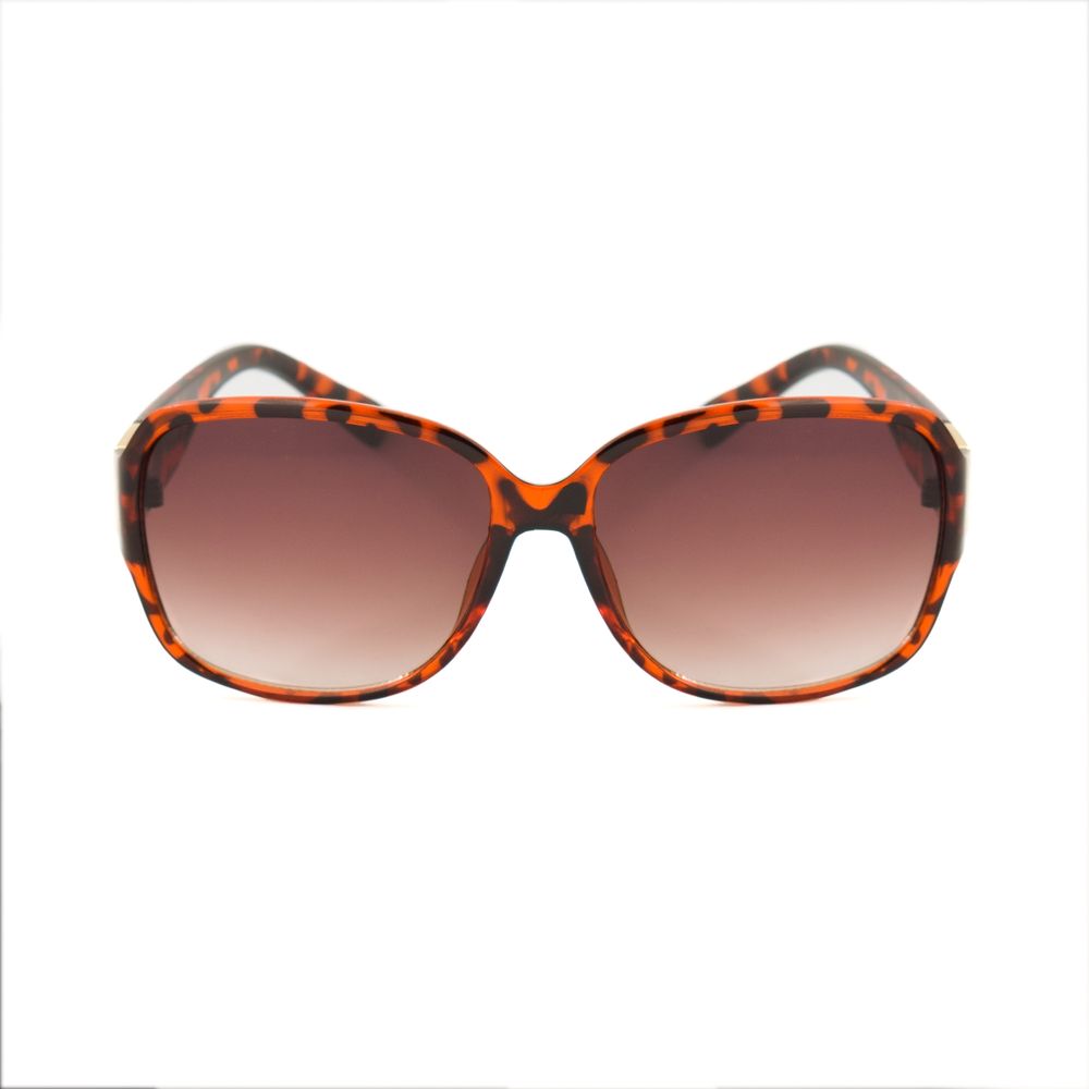 Guess Women’s Sunglasses – Brown Resin Frame with Gradated Lenses, 58mm