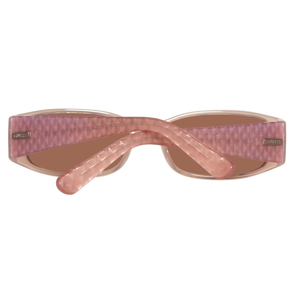 Guess Women’s Sunglasses – Pink Stylish Full-Rim Frame, 55mm