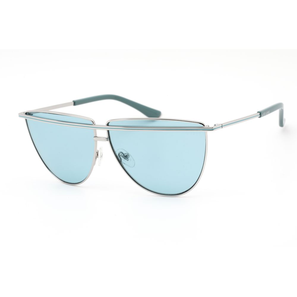 Guess Unisex Sunglasses – Grey Metal Frame with Gradient Lenses, 63mm