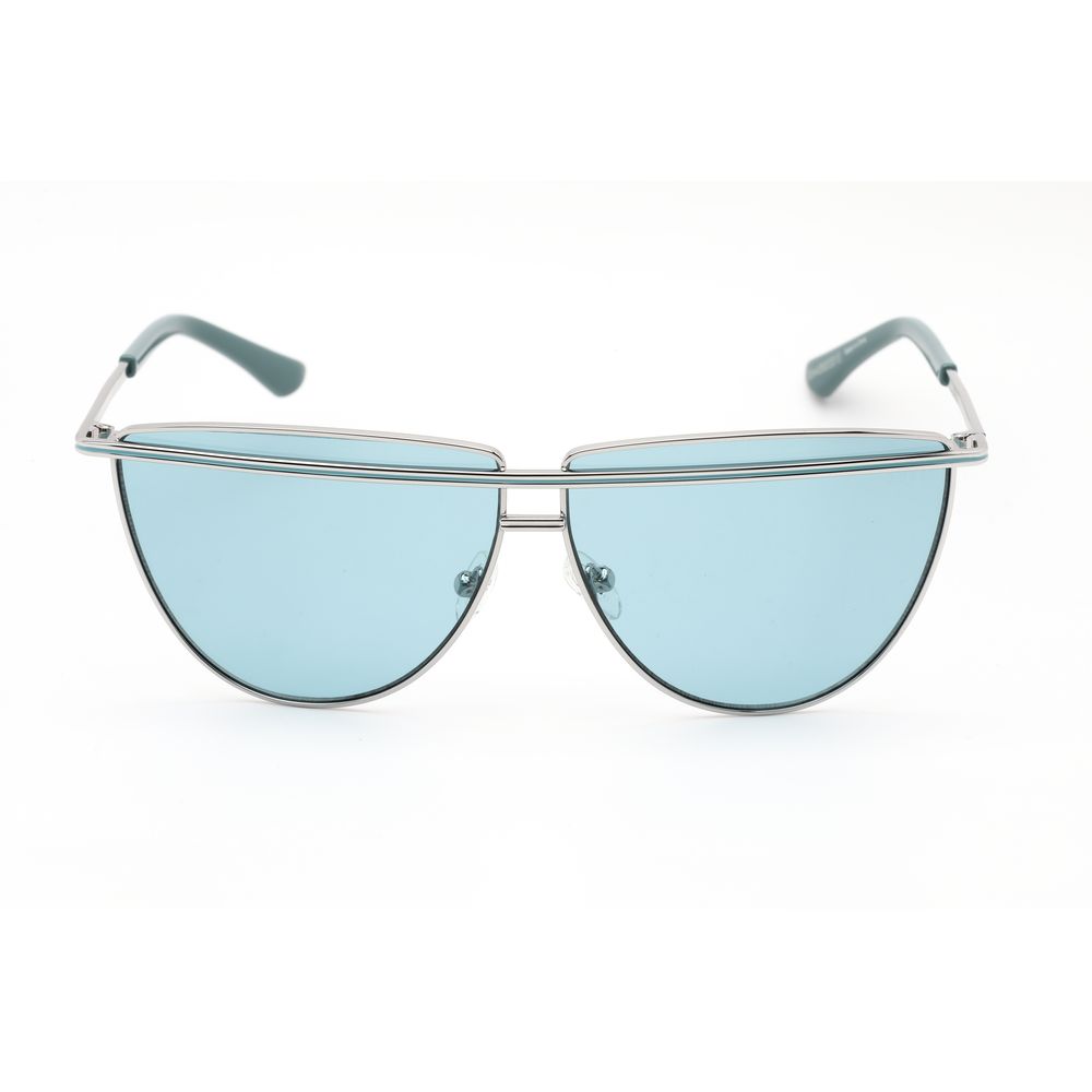 Guess Unisex Sunglasses – Grey Metal Frame with Gradient Lenses, 63mm